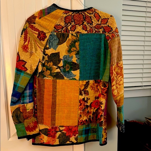 Colorful Patchwork Jacket - Picture 2 of 2